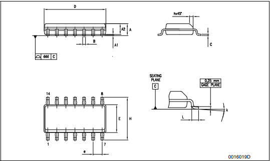 ST L6563TR Package Dimensions