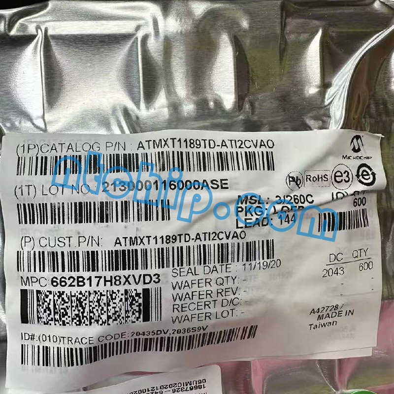 Microchip Technology ATMXT1189TD-ATI2CVAO controller chip