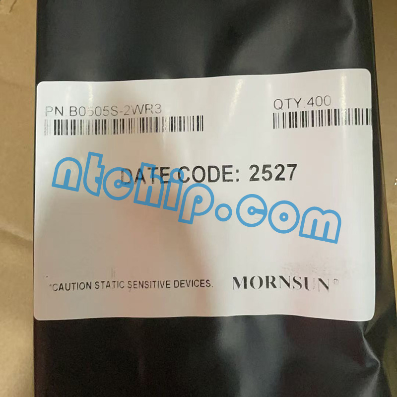 Mornsun B0505S-2WR3 original package label