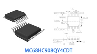 MC68HC908QY4CDT