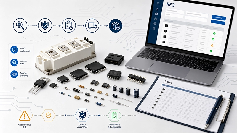 Source Obsolete Electronic Components Safely