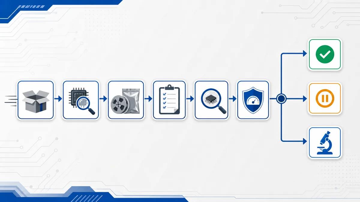 Electronic Components Incoming Inspection Checklist