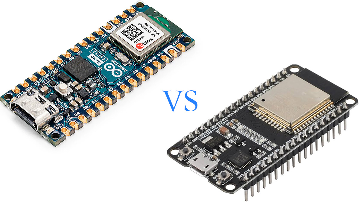 Arduino vs ESP32