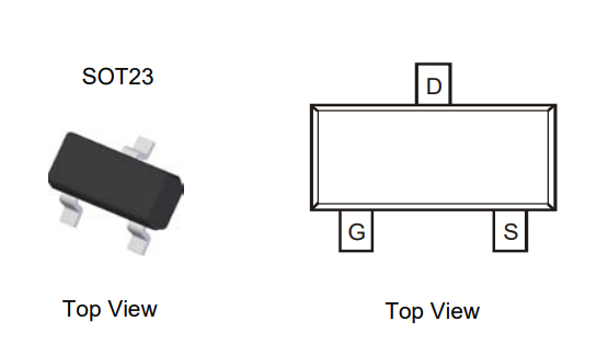 2N7002 Mosfet SOT23 2N7002 Mosfet SOT23