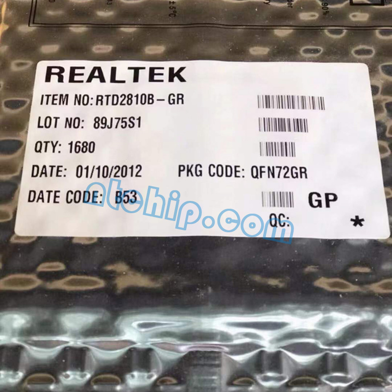 RTD2810B-GR Label