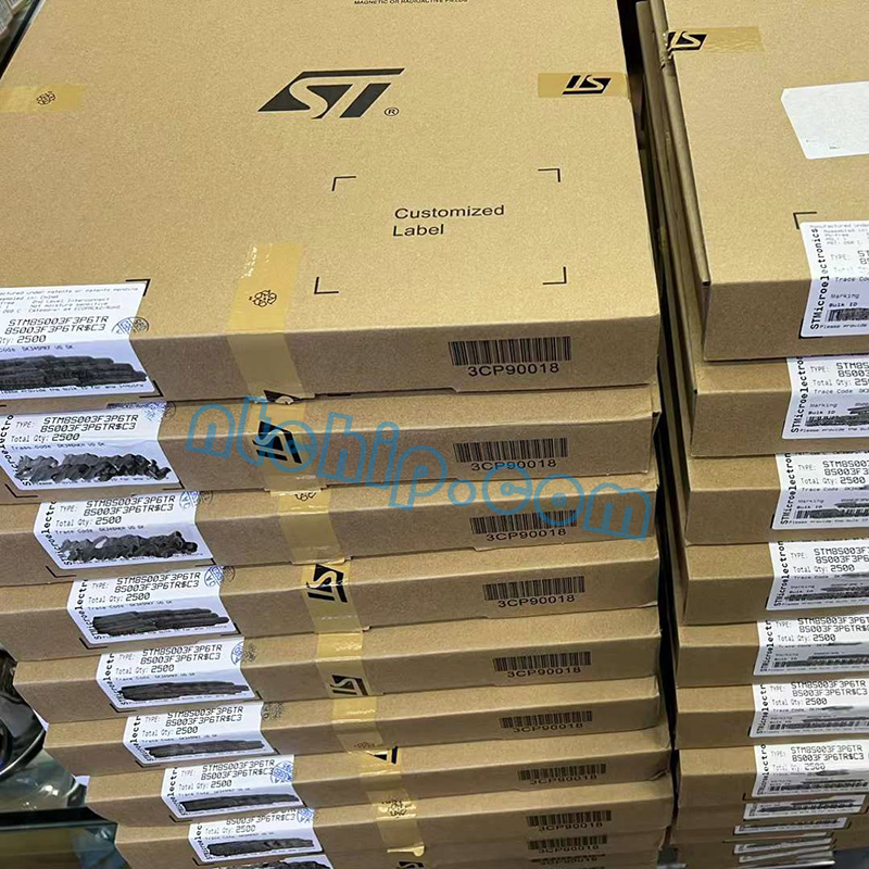 More than a dozen boxes of STM8S003F3P6TR in stock